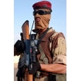 thumbnail image 1 of An armed Iraqi Army guard provides security Poster Print by Stocktrek Images (11 x 17), 1 of 1
