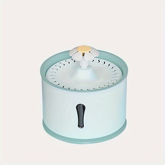 An automatic live water USB plug-in pet water dispenser suitable for cats and dogs when they can drink water