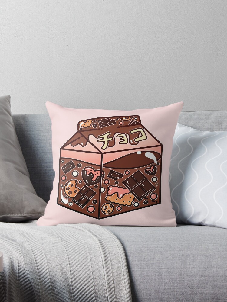 An extra sweet chocolate milk carton! The text reads “choco” (chocolate