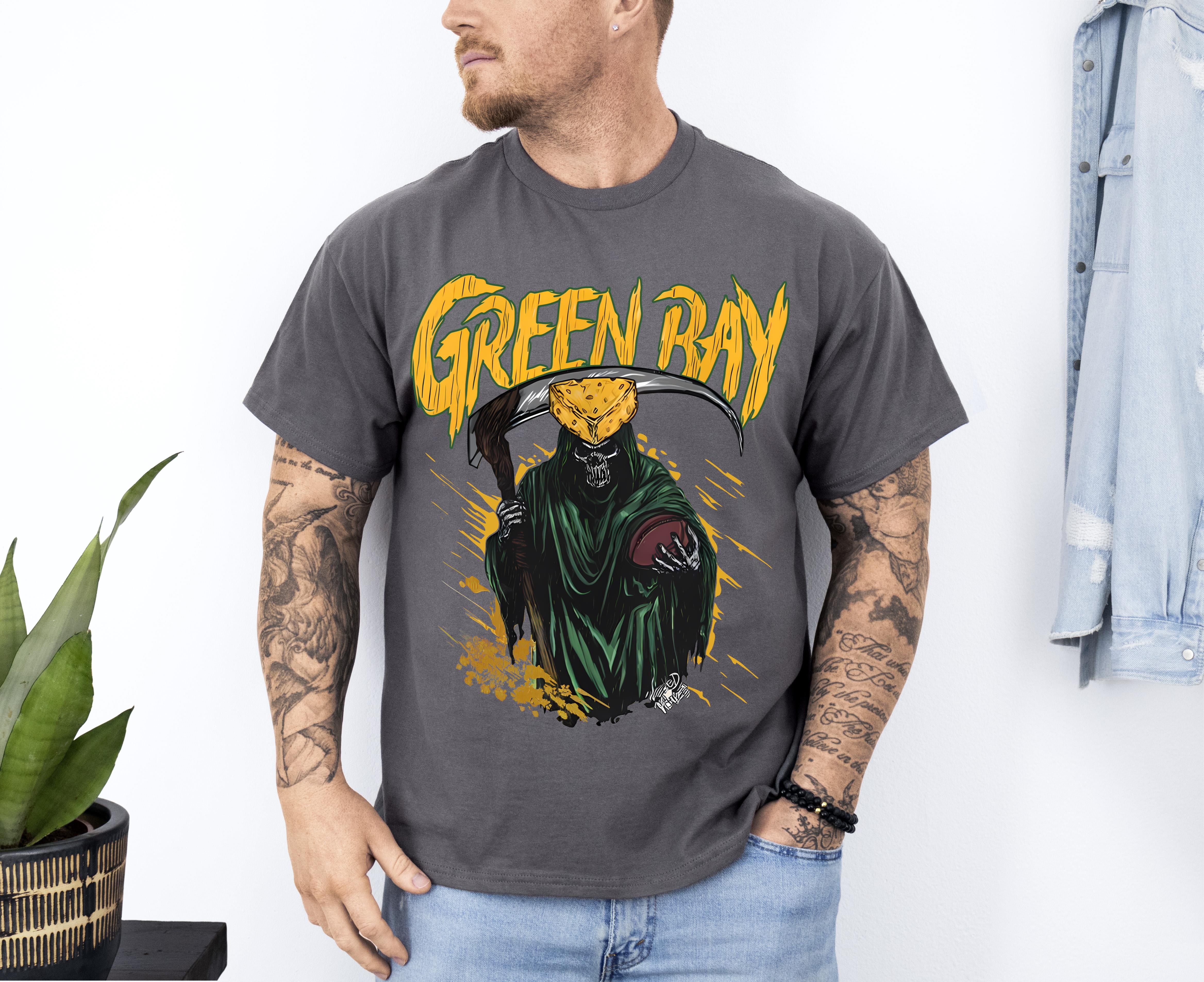 An indispensable item in your wardrobe, UNISEX Tshirt Daily,GREEN BAY