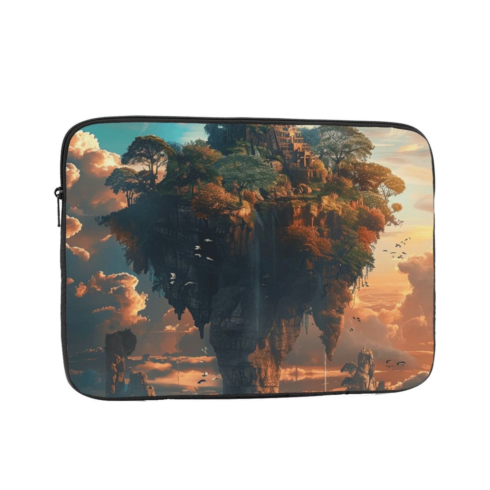 An island suspended in the sky bottom rebound bubble buffer laptop