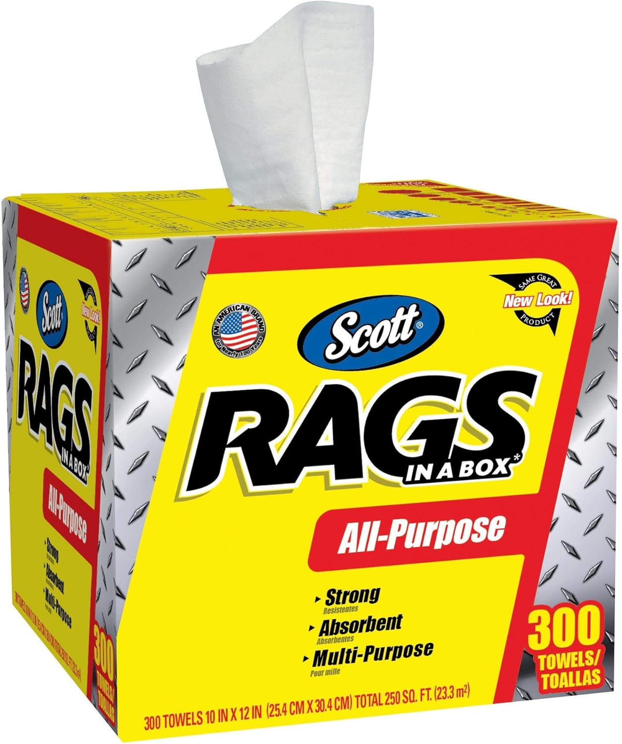 An item of  Rags in a Box 300-Sheet Paper Towel Roll- Bulk DiscountF