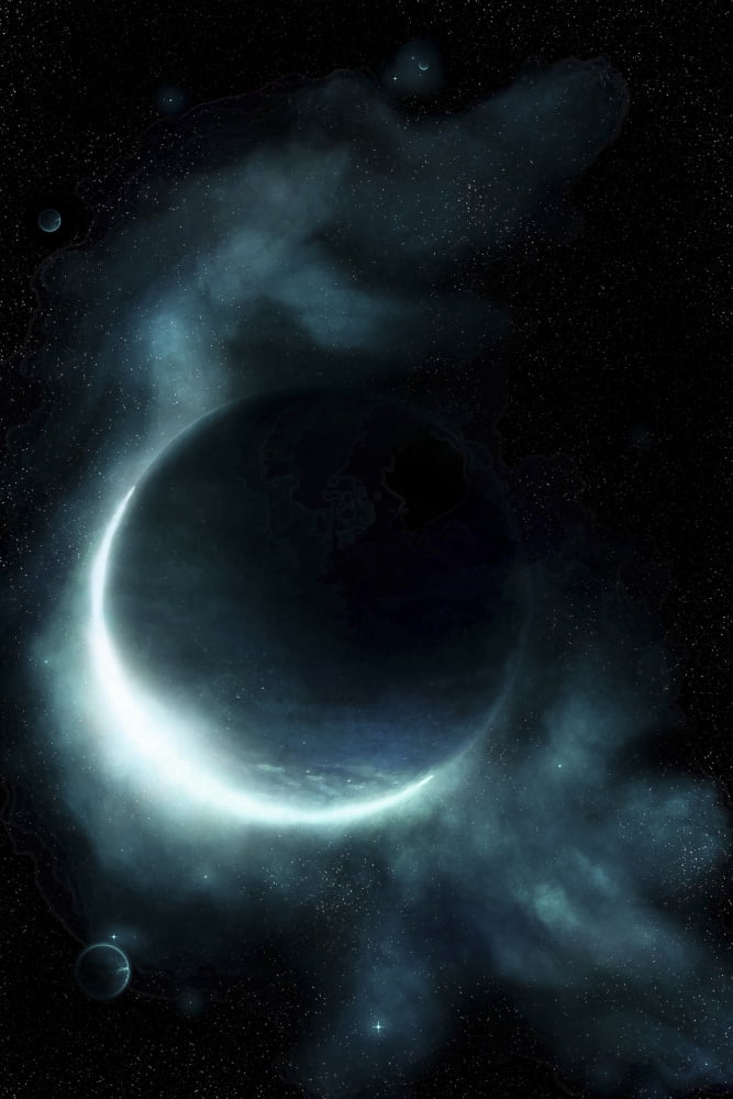 An oceanic planet Canvas Art - Tomasz DabrowskiStocktrek Images (23 x 34)