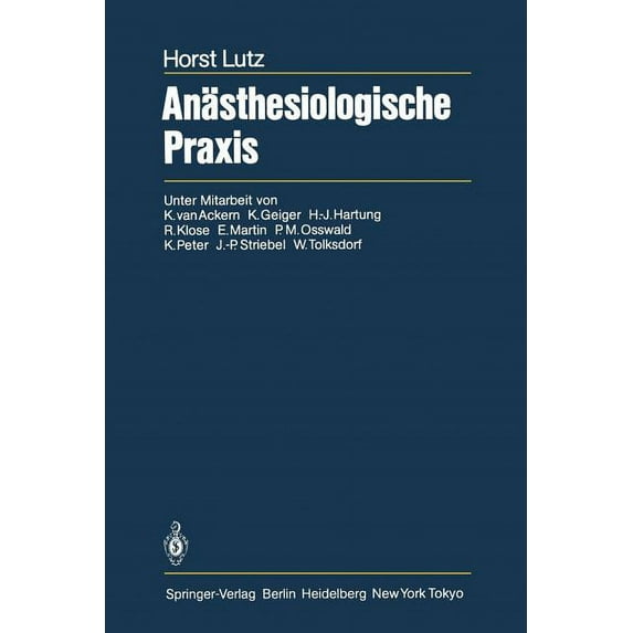 Anästhesiologische PRAXIS, (Paperback)