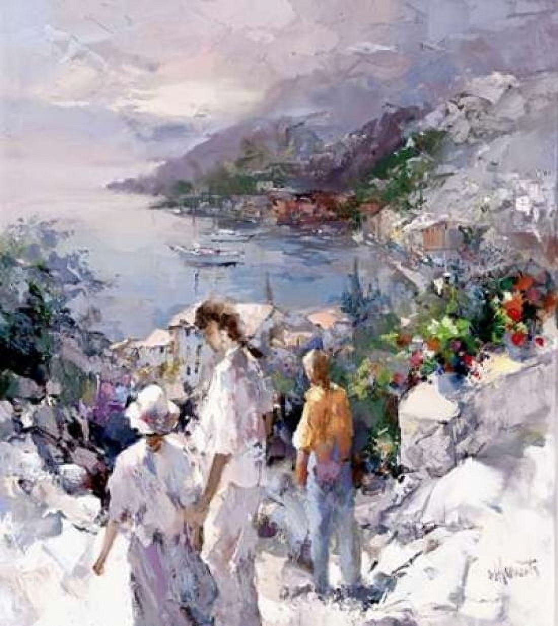 An unforgetable view Canvas Art - Willem Haenraets (24 x 24)