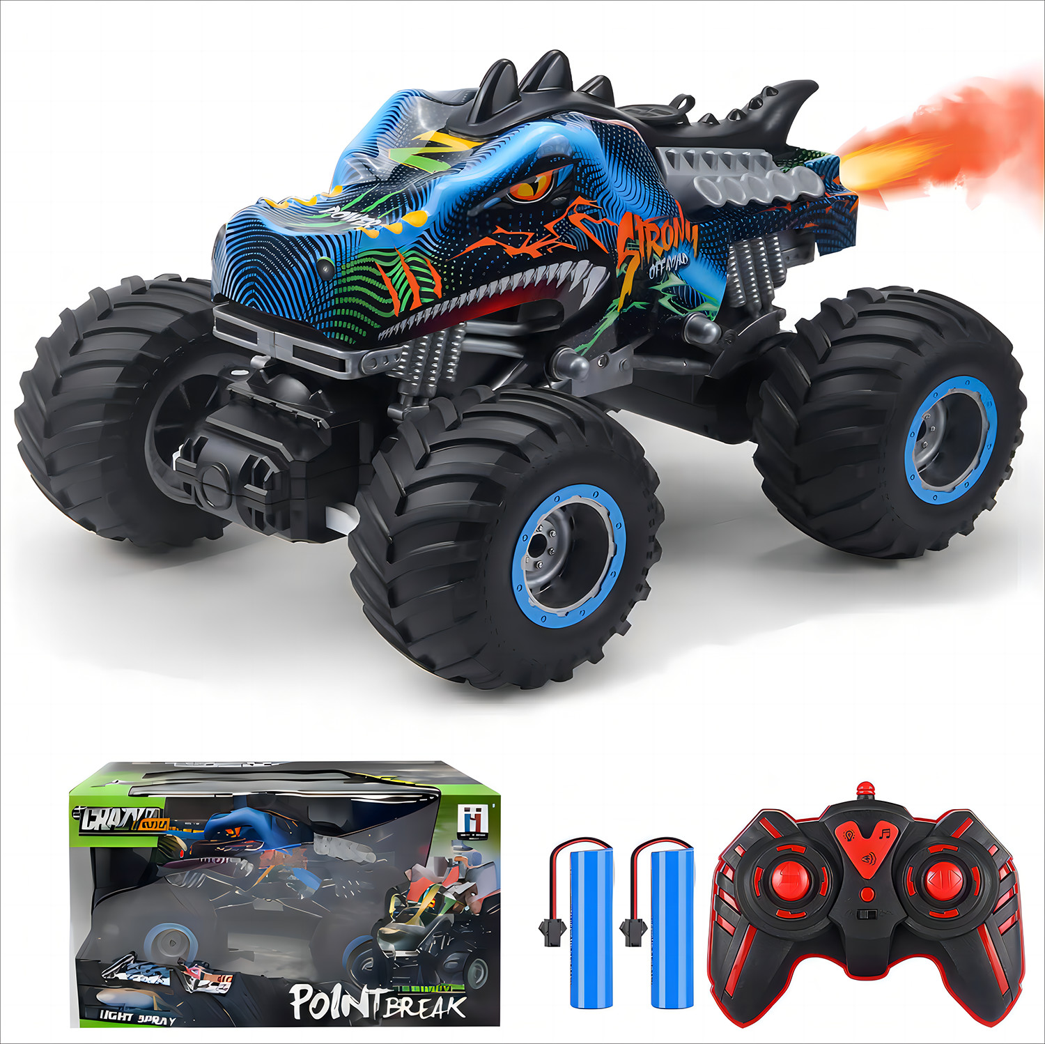 Adventure Force Himalaya Remote Control Dragon (Ice and Fire), Styles ...