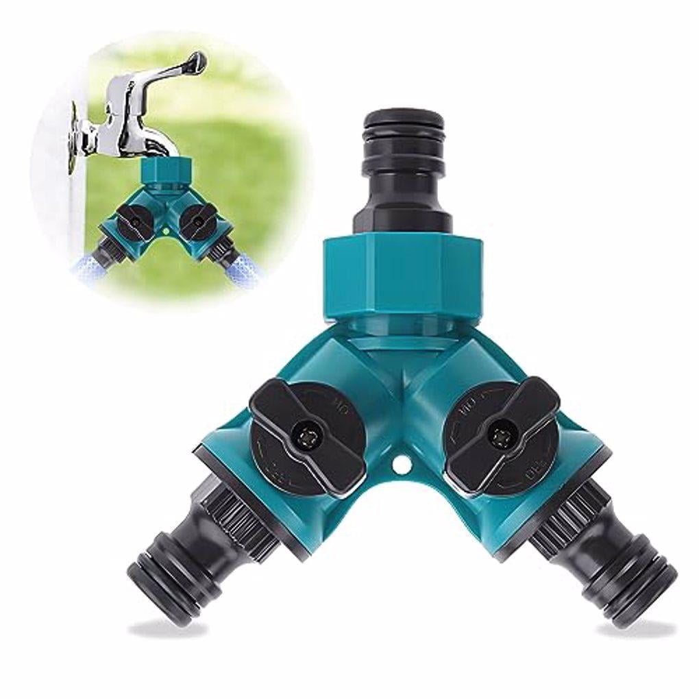 AnQILa Wide Application Range 2 Way Hose Pipe Connector For Faucets 2 ...
