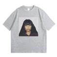 thumbnail image 1 of AnQingLueLv Graphic Print Tshirt Men Women Hip Hop Fashion Casual T-shirts Unisex Vintage Tees Male Oversized Streetwear, 1 of 5
