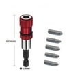 thumbnail image 1 of Ana 1/4 Inch Hex Shank Magnetic Bit Holder Screwdriver Drill Bits Extension Bar, 1 of 9
