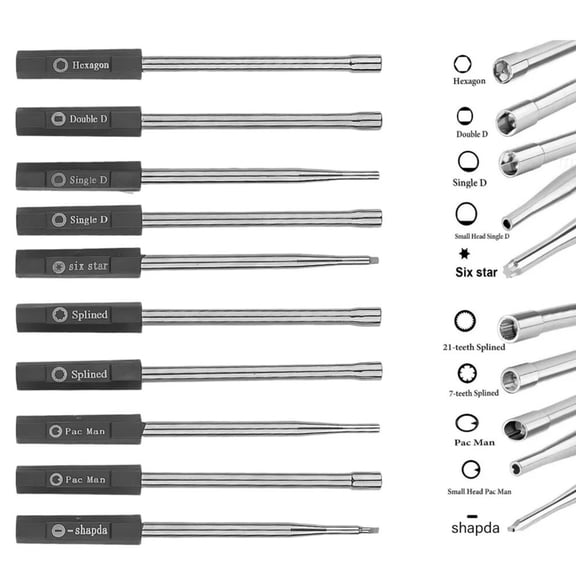 Ana 10pcs Carburetor Adjustment Tool Screwdriver Kit For Adjusting Small Carb Tune Up Carburetor Adjuster Tool