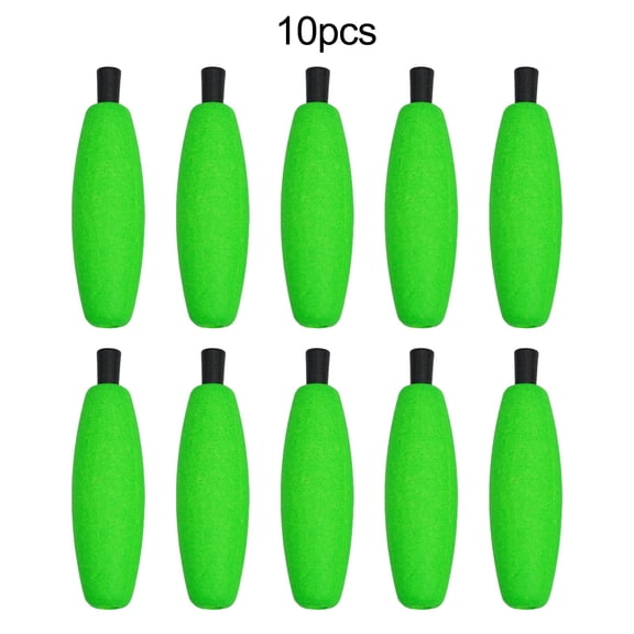 Ana 10pcs Peg Floats Catfish Fishing Bobbers Foam Rig Float Crappie Trout