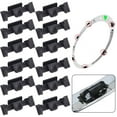 Ana 12Pcs Headlight Trim Ring Clips for Mini for Cooper R55 R56 R57 R60