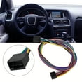 Ana 16Pin Car Stereo Radio ISO Wire Harness Extension 60cm Cable for