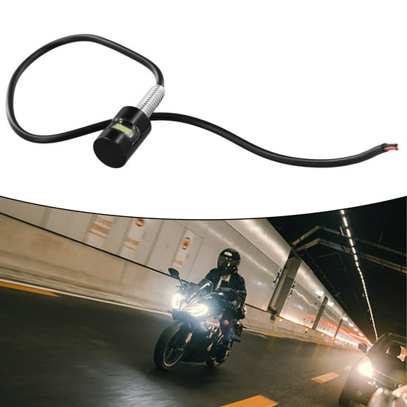 Ana 1Pcs Car Motorcycle Number License Plate Lights 12V LED Auto Tail Bolt Lamps