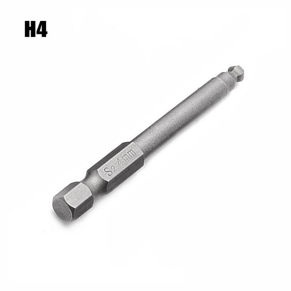 Ana 1pc 65mm Magnetic Ball End Hexagon Head Hex Screwdriver Bits Drill Tools H2-H8
