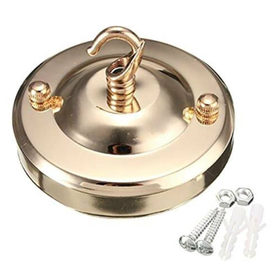 Ana 1pc Vintage Ceiling Rose Hook Plate Light Fitting Chandelier Household Ceiling Pendant Lamp Hardware Accessories Home Decor