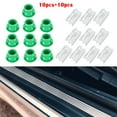 thumbnail image 1 of Ana 20Pcs Side Sill Skirt Clips PA6 Rocker Panel Moulding Clip For BMW E36 E46 E90, 1 of 10