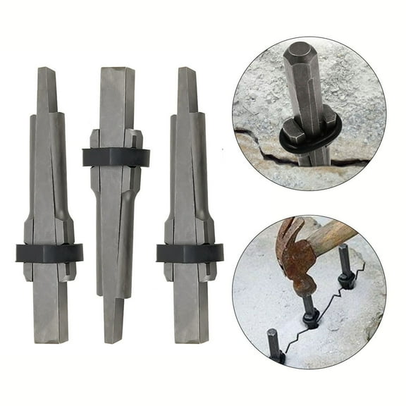 Ana 23mm Metal Plug Wedges Concrete Rock Stone Splitter forStone Rock Granite Marble