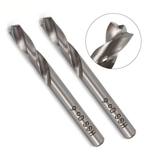 Ana 2Pcs 6mm Premium Spot Weld Cutter Drill BitSpot Welding Removing Drill Cutter