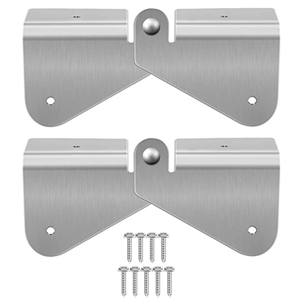 Ana 2pc Downspout Gutter Hinge Flip Up Hinge Guttering Extension Zip