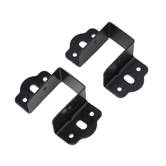 Ana 2pcs Bed Connecting Connector U Shaped Bed Connecting Brackets Fixings Components Centre Support Stainless Steel Home Hardware Home Decor