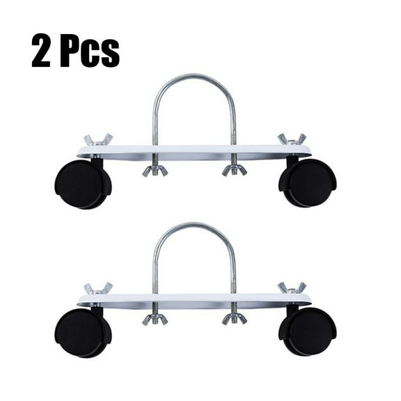 Ana 2pcs Oil Ting Pulley Brackets Hydroelectric Radiator Electric Heaters Mobile Brackets 360 Degree Directional Wheels Stand Home Decor