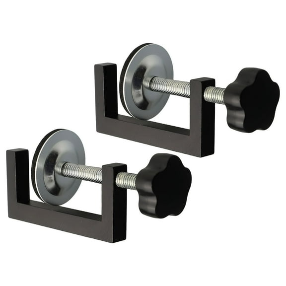 Ana 2pcs10-57mm Reversed Woodworking Clamp C-Clamp For Wood Plastic Cutting Drilling