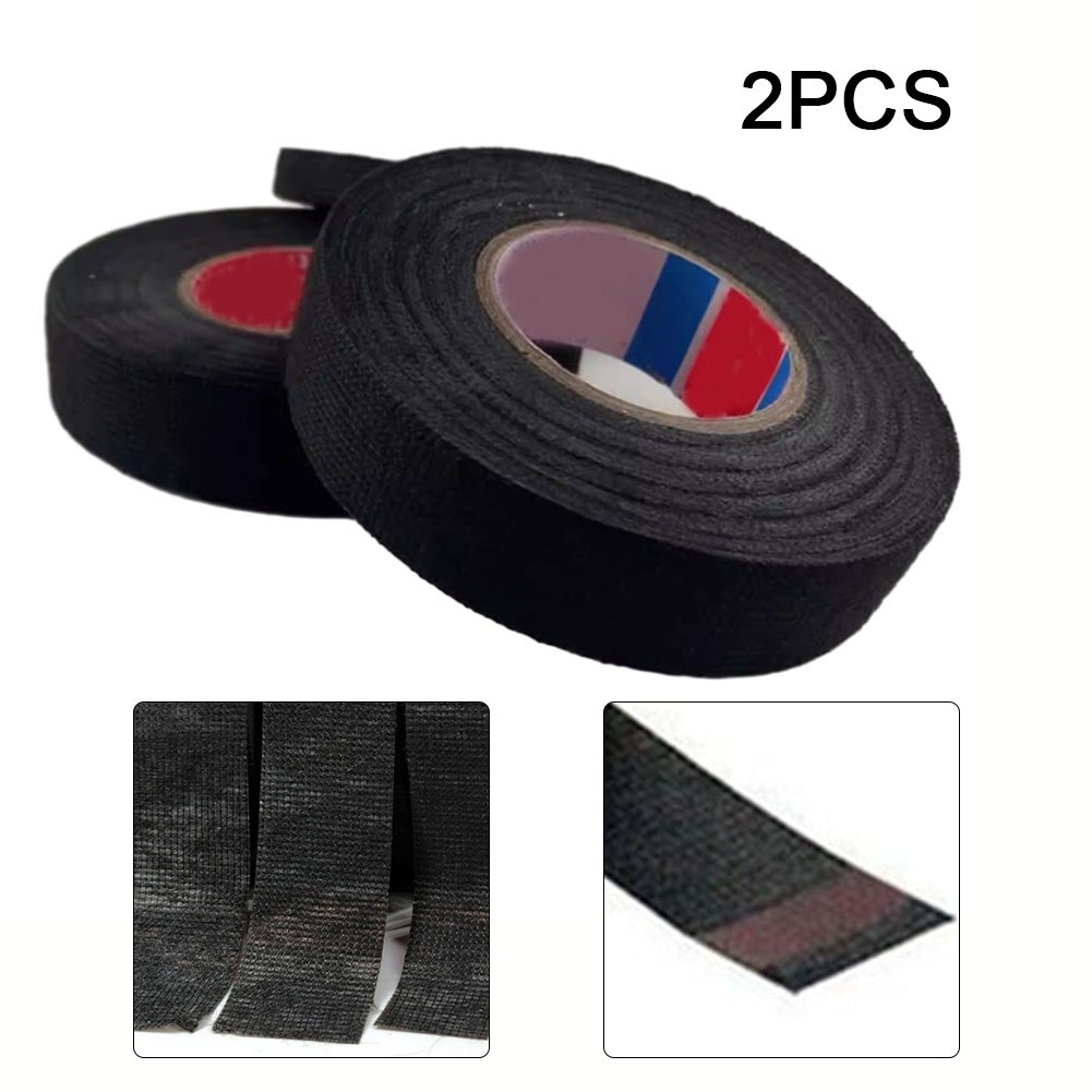 Ana 2x 15/20M *19mm Wiring Harness Tape Bonded Fabric Fabric Car