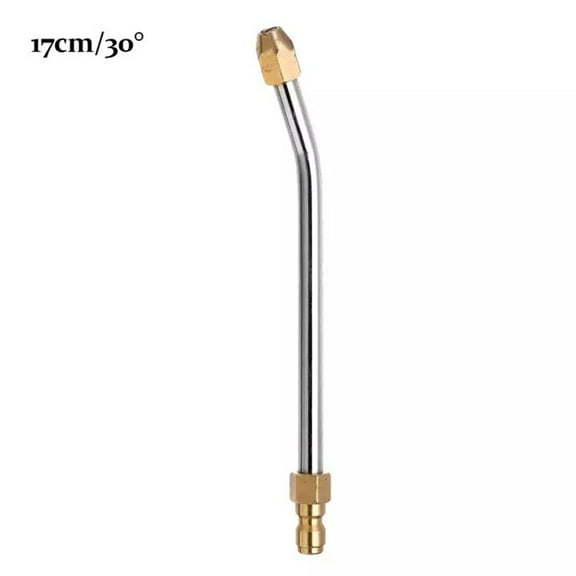 Ana 30 90 Degrees UShape Pressure Car Washer Angled Lance Extension Spray Wand Nozzle Stainless Steel Garden Cleaning Tools DurableHome Decor