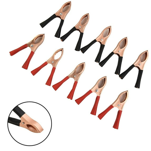 Ana 30A Car Alligator Clips Battery Clamps Crocodile Clip Aligator Clips 70mm