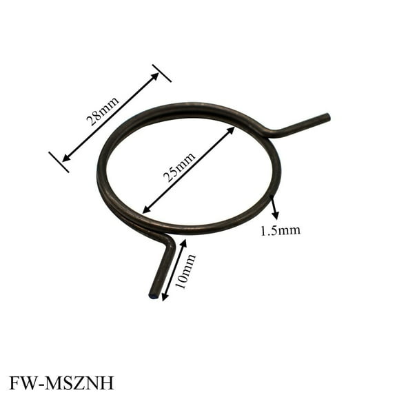 Ana 5PCS Door Lock Spring Stainless Steel Door Handle Springs Door Lever Knob Latch Spring Coil Replacement Home Hardware Home Decor