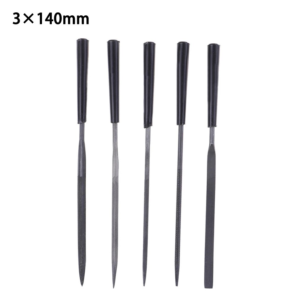 Ana 5Pcs Steel Needle File Set Files For Metal Glass Stone Jewelry Wood