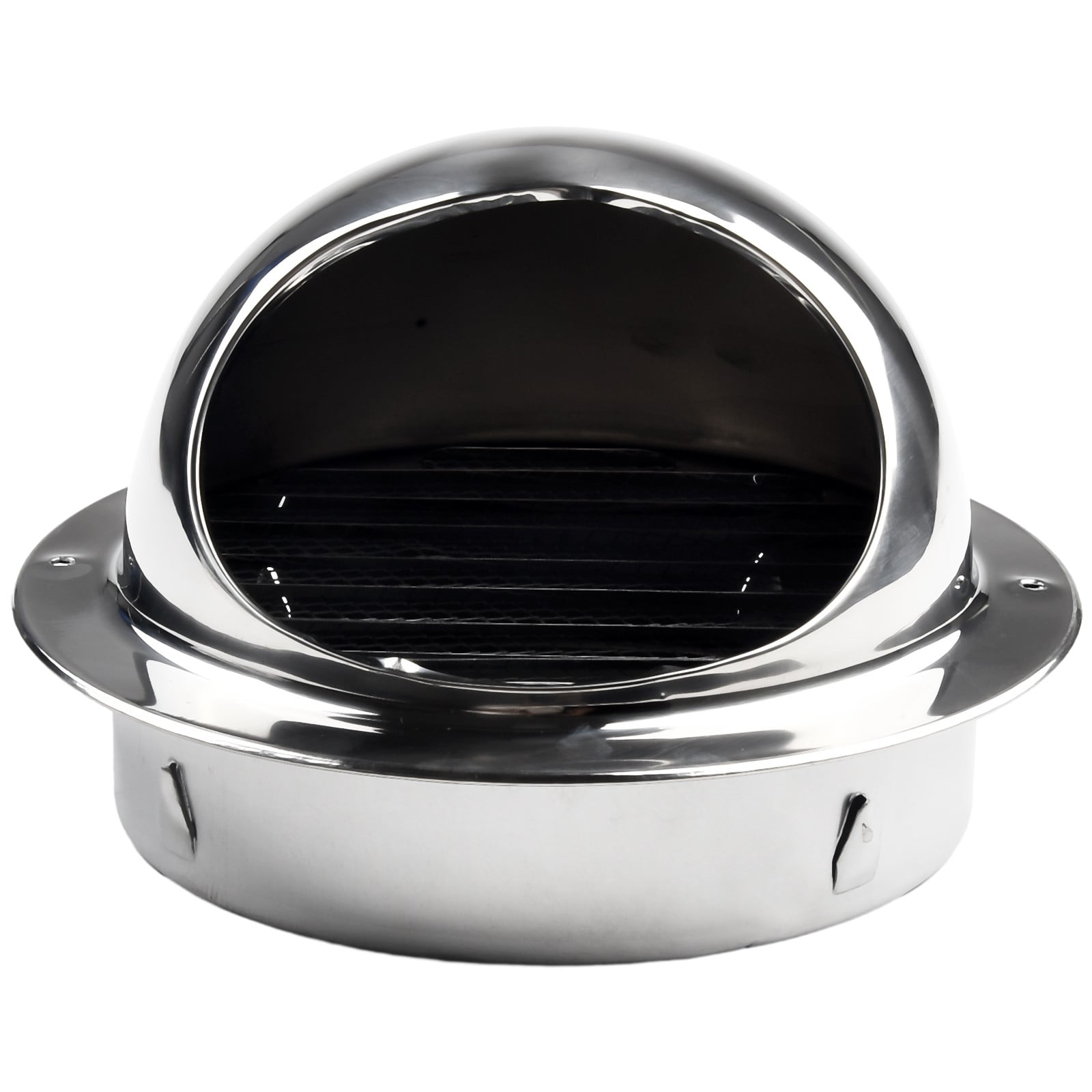 Ana 75mm-200mm Stainless-Steel Wall Ceiling Air Vent Ducting Ventilation Exhaust Grille Cover Outlet Heating Cooling Accessories Home Decor