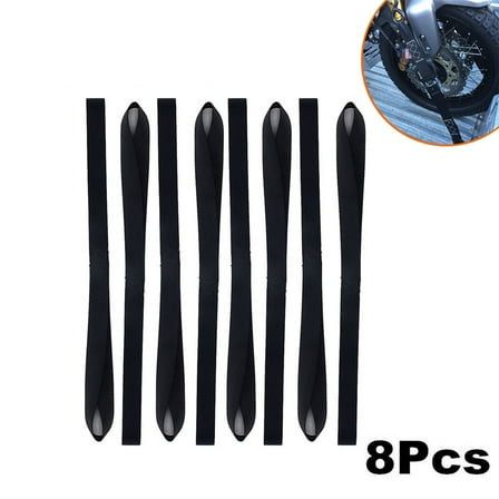 Ana 8pcs Soft Loop Tie Down Straps Ratchet Towing Cargo ATV Motorcycle Motorcross Motobike Polyester Tie Down Straps