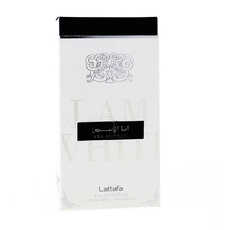 Ana Abiyedh I Am White Eau De Parfum Spray (Unisex) By Lattafa Ana Abiyedh I Am White Eau De Parfum Spray (Unisex) By Lattafa