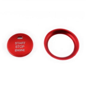 Ana Aluminium Engine Push Button Switch Cover Trim For Mazda 3 Axela CX-3-CX-5