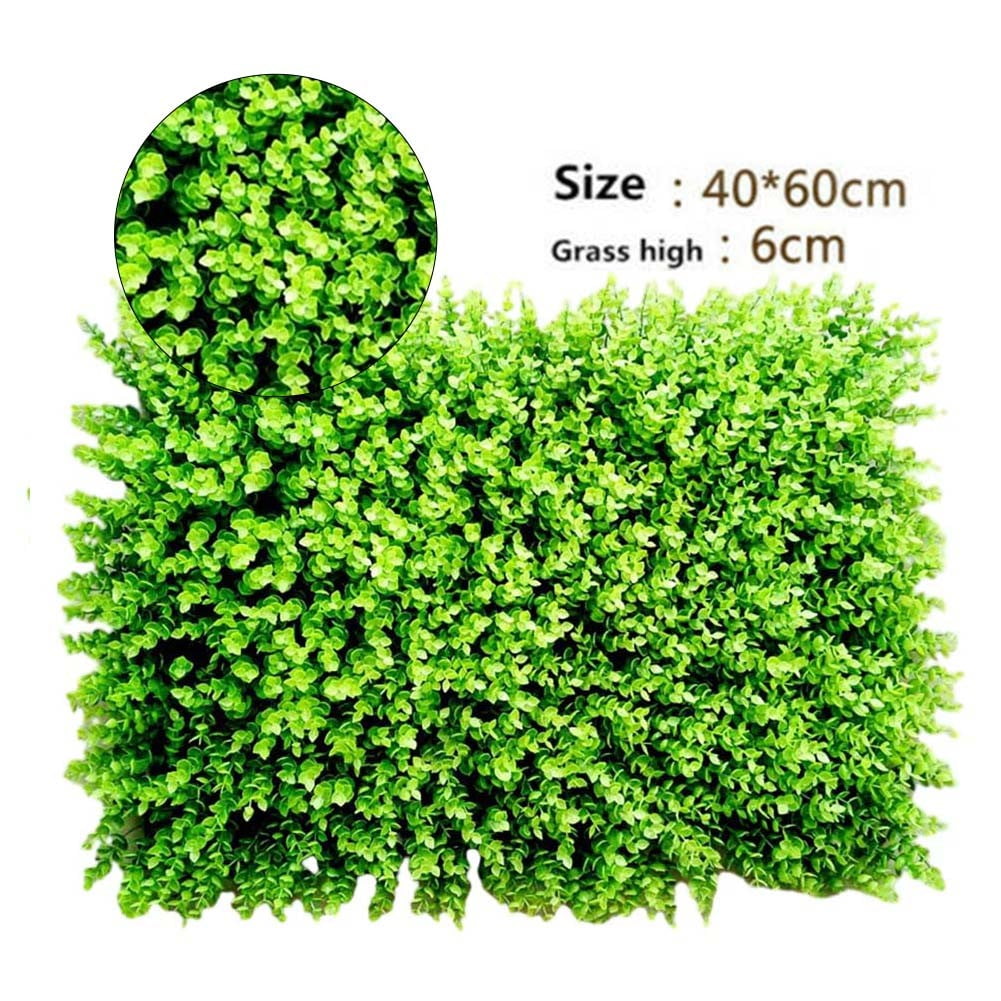 Ana Artificial Plant Mat Greenery WallHedge Grass Fence Foliage Panel