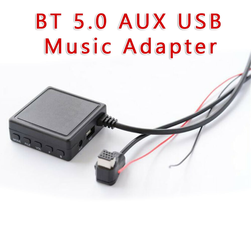 Ana BT 5.0 AUX USB Music Adapter MIC Audio Cable For Pier Radio IPBUS