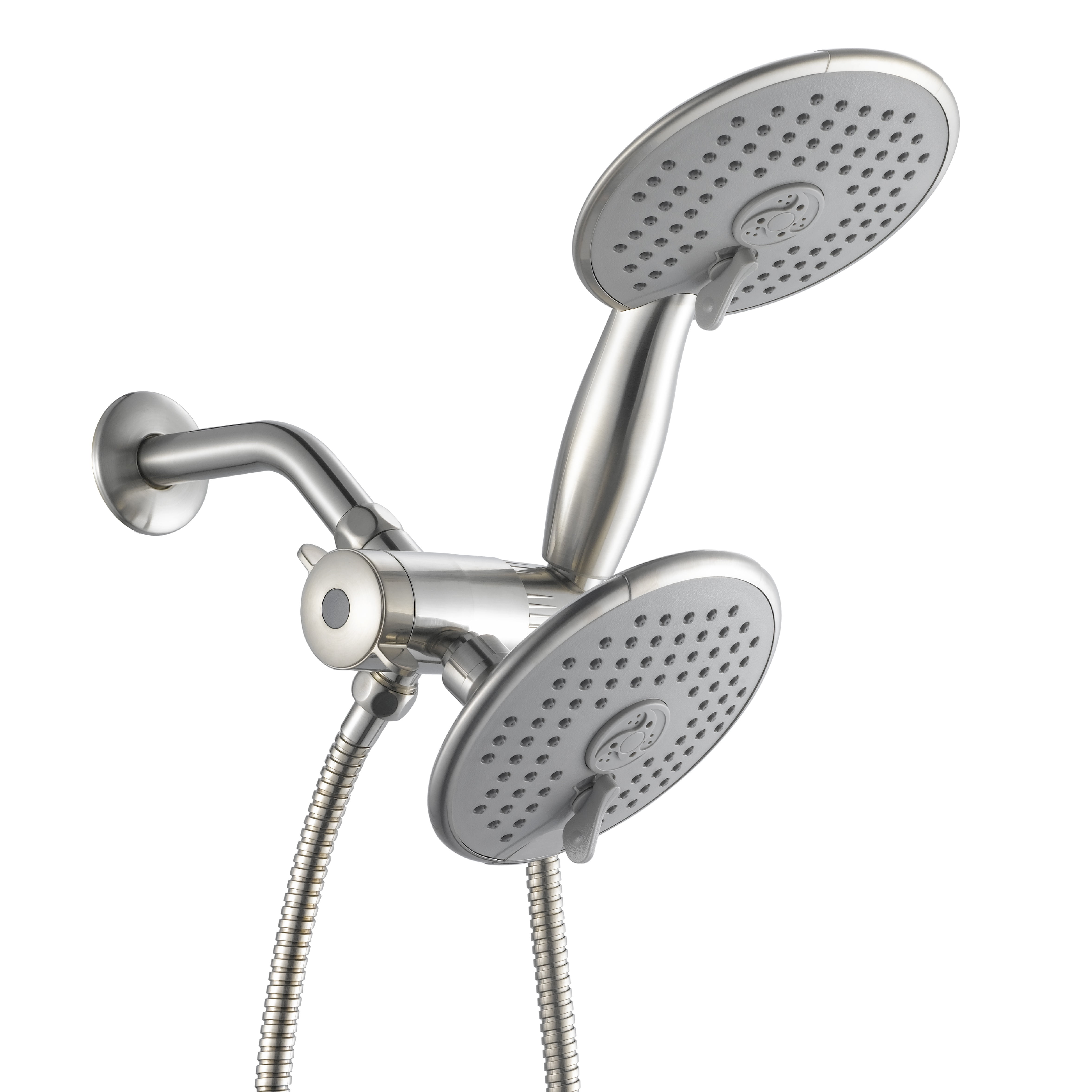 Ana Bath Anti-Clog High-Pressure 6-Inch Multi Function Dual Shower Head ...