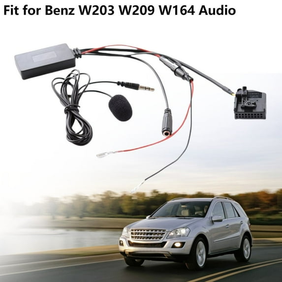 Ana Bluetooth-compatible Adapter Aux Cable For Benz Audio W203 W209 W164 W163 R129