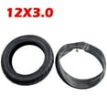 thumbnail image 1 of Ana Brand New Inner Tube Outer Tyre Wear-Resistant 12In 12x3.0 Accessories, 1 of 10