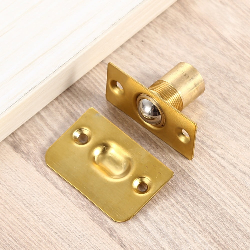 Heyiarbeit Brass Ball Catches - 20pcs, 0.28 Inch Dia, For Cabinet Closet Drawer Doors - View #2