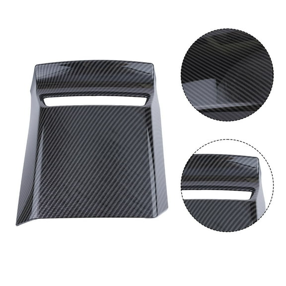 Ana Car Interior Front AC Vent Outlet Cover Trim For Kia EV6 2022 2023 Carbon Fiber Style Car Front AC Vent Outlet Cover Trim