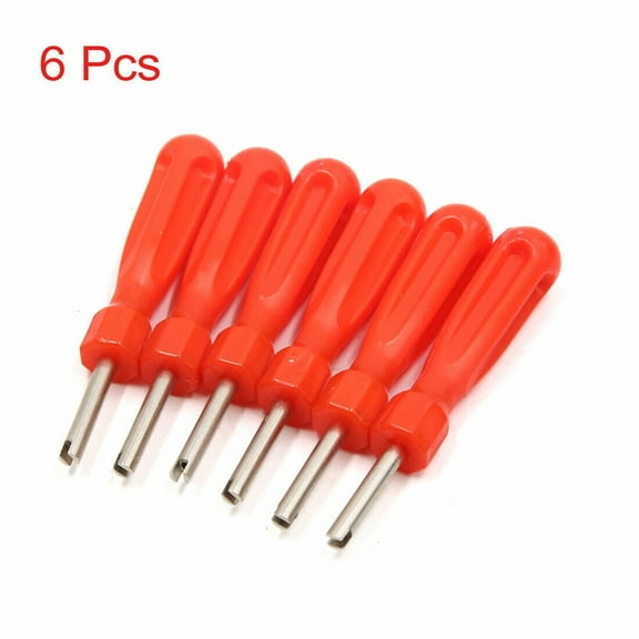 Ana Car TruFor CK Bike Tire Repair Install Tool Screwdriver Valve Stem Core Remover 6pcs