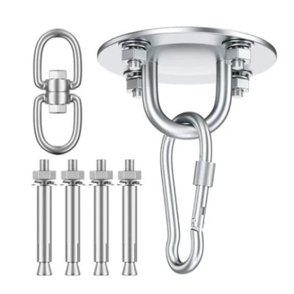 Ana Ceiling Suspension Set 360 Swivel Hook Quick Installation Rust Resistant Complete Set High-quality Stainless Steel