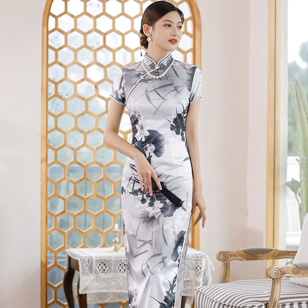 Ana Chinese Traditional Qipao Dress Short Sleeve Hong Kong | Ubuy Ana Chinese Traditional Qipao Dress Short Sleeve Hong Kong | Ubuy