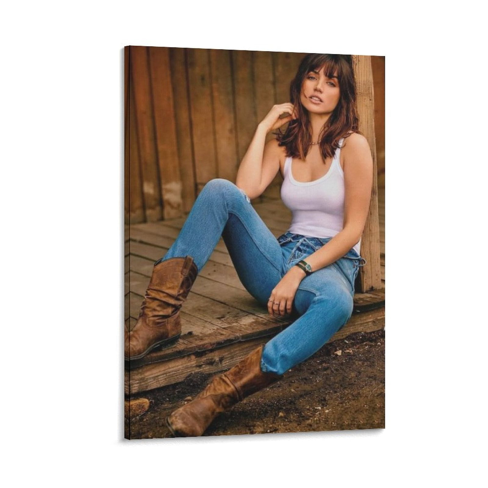Ana De Armas Canvas Poster Print Photo Art Painting Canvas Poster Home ...