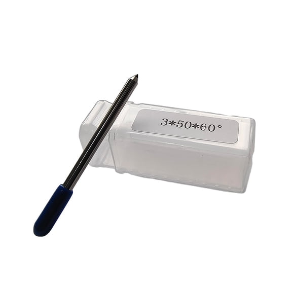 Ana Diamond Engraving Bit 3mm 60°/90°/120° Diamond Point Carving CNC Milling Cutter