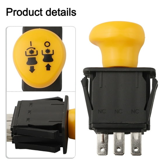 Ana Durability Tested Switch Color As Picture Blade Clutch PTO Switch Improved Water Resistance Long-lasting Performance Home Decor