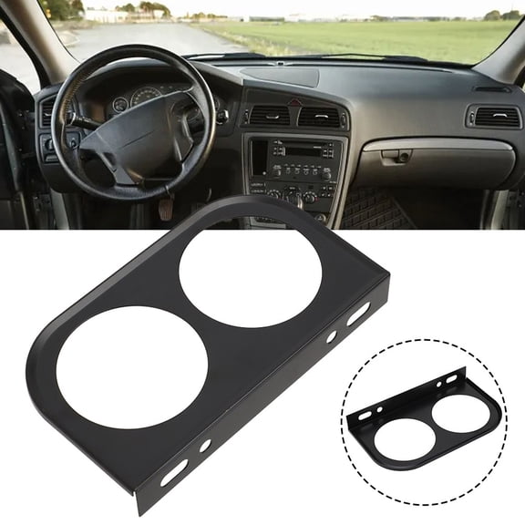 Ana For 2 Hole Gauge Panel Gauge 21/16 Inch 52MM Metal Car Meter Mount Instrument